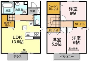 カーサ　マリンの物件間取画像